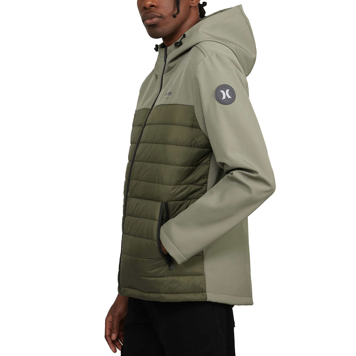 Hurley Men's Wind Resistant 3 Layer 