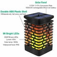 thumbnail image 3 of 99 LEDs Solar Path Lights, Solar Lantern Lights, Dancing Flame IP65 Water-proof For Outdoor Garden Hanging Landscape, 3 of 9