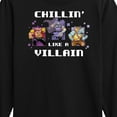 thumbnail image 3 of Teenage Muntant Ninja Turtles - Chillin Like A Villain - Toddler And Youth Long Sleeve Graphic T-Shirt, 3 of 5