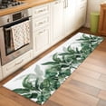 thumbnail image 2 of Palm Leaves Tropical 2'x6' Runner Rugs for Hallway Kitchen Bedside Non Slip Washable, Green Botanical Summer Entryway Rug Runners with Rubber Backing, Long Carpet Runner for Laundry Room, 2 of 8