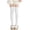 White, variant on Eltusu Girls Knee-High Socks, Knitting Cotton Casual Stretchy Tight Dance Socks Purple Size 10T
