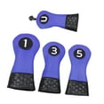 thumbnail image 4 of Juego de 4 Fundas de Madera para Palos de Golf Strade Fareast Limited Azul, 4 of 8