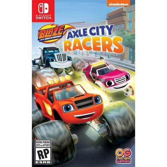 Blaze and the Monster Machines Axle City Racers, Outright Games, Nintendo Switch, 819338021546