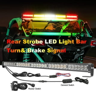 Chase Light Bar, Auto Power Plus 30 Inch Rear LED Bar Offroad Strobe LED  Light Bar w/Running Turn Signal Brake Reverse Light for UTV, ATV, Polaris  RZR