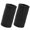 Black 2pcs, variant on GOGO 2 Pieces Thick Wristband 6 Inch Long Terry Cloth Sports Sweatband Black