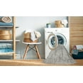 thumbnail image 2 of Ahgly Company Machine Washable Indoor Rectangle Traditional Dark Goldray Area Rugs, 2' x 4', 2 of 7