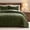 Olive Green, variant on Chenille Size Quilt Set - Beige Cloud Soft Lightweight Bedspread, Neutral Tan Country Rustic Coverlet, Taupe Camel Modern Bedding Warm Thin Comforter, 3 count
