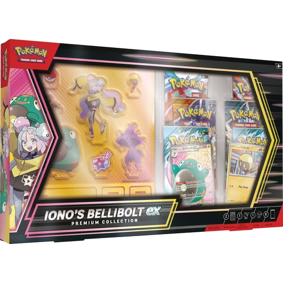 Juego de cartas coleccionables Pokémon Iono's Bellibolt ex Collection