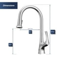 thumbnail image 4 of Karran Usa Kkf375 Chantilly Touchless 1.8 GPM Single Hole Kitchen Faucet - Black, 4 of 6