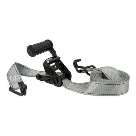 

12 ft. x 1000 lbs Tie Down Strap Gray