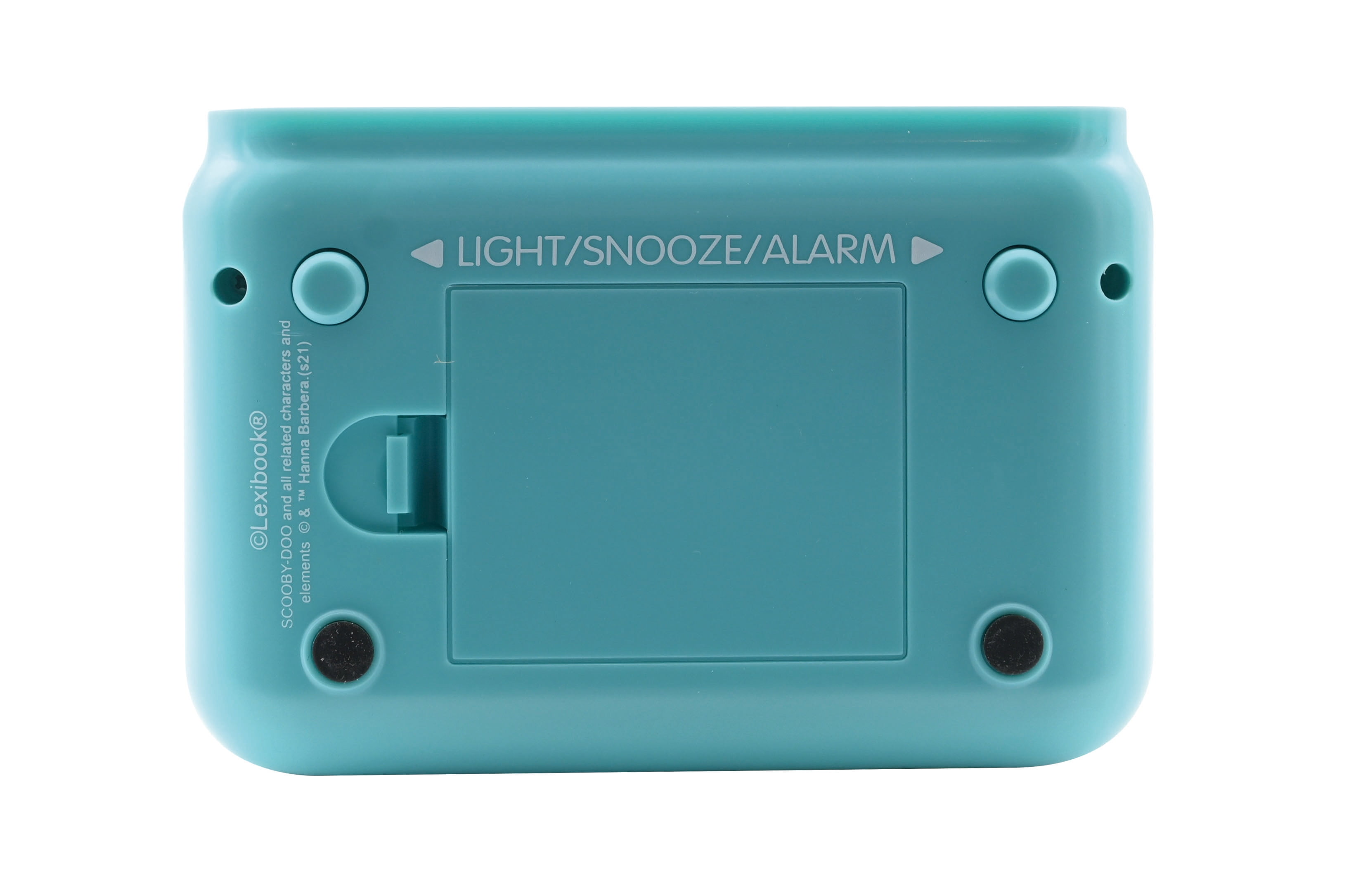 Lexibook - Scooby-Doo Digital Alarm Clock with Night Light Snooze, Clock, Luminous Scooby-Doo, Blue Colour