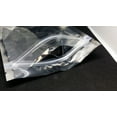 thumbnail image 3 of MTP 25X 18x26cm Stand Up Clear & Silver Aluminium Foil Reusable Zip Bag Food Save Mylar Metallic Resealable Clear/ Foil Zipper Lock Pouches, 3 of 4