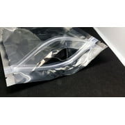 MTP 10X 14x20cm Stand Up Soild Silver Aluminium Foil Reusable Zip Bag Food Save Mylar Metallic Resealable Foil Zipper Lock Pouches