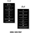 thumbnail image 4 of Botox Filler Injection Aftercare Instruction Card  50 Pack  Physical Printed 2x3.5 inches Business Card Size  Black with White Design, 4 of 9