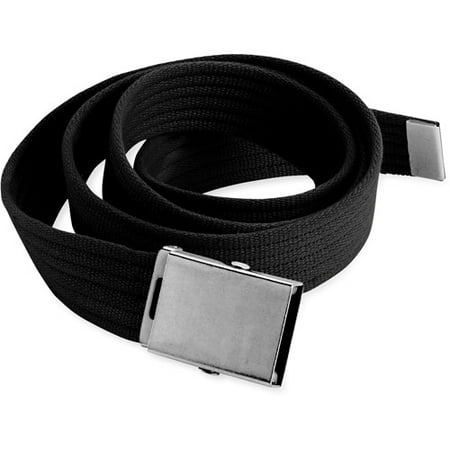 Men's Canvas Slide-Buckle Belt