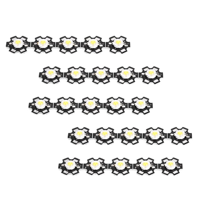 Fuente de luz Jadeshay con chip 25 piezas de bombillas LED integradas