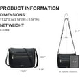 thumbnail image 3 of Crossbody Bags for Women, Leather Cross body Purse Shoulder Bag With Adjustable Strap, 3 of 7