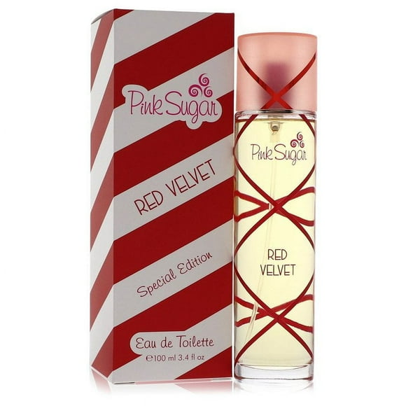 Pink Sugar Red Velvet by Aquolina Women Eau De Toilette Spray 3.4 oz Pack of 4