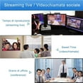 thumbnail image 2 of Youkk HD 1080P Webcam PC Web Camera with Microphone USB Streaming Computer Web Camera for PC Game Video Chat Blog Conferences Live streaming, 2 of 6
