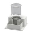 thumbnail image 1 of BELOVING Automatic Reptile Water Dish Feeder Drinking Tool for Tortoise White, 1 of 10