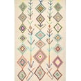 thumbnail image 2 of nuLOOM Belini Hand Tufted Wool Runner Rug, 2' 6" x 12', Ivory, 2 of 2
