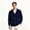Dark Blue, variant on Men's V Neck Button Knit Cardigan, Long Sleeve Loose Fit Casual Sweater Outwear Tops, Men's Size S-3XL