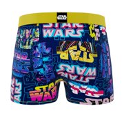 CRAZYBOXER Men's Underwear Star Wars Breathable Original Boxer Brief Resistant (3 PACK)