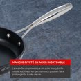 thumbnail image 3 of Lagostina Academy Clad Non-Stick 30 cm Skillet, Black, Induction Safe, 3 of 9
