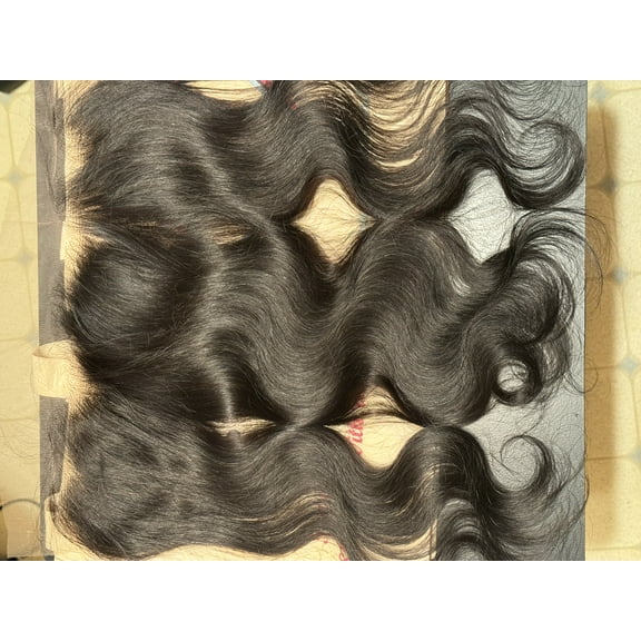 100% Human Hair 16 Inch Body Wave Frontals