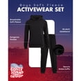 thumbnail image 2 of Coney Island Boys Sweatsuit Set Breathable Soft Fleece Hoodie Sweatshirt & Cargo Sweatpants 2 Piece, 2 of 7