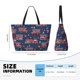 thumbnail image 4 of Fotbe Fire Truck 1 Bolsa de Viaje para Playa - Resistente al Agua, Bolsa Tote de Gran Capacidad y Ligera con 7 Bolsillos para Mujeres y Hombres, 4 of 7