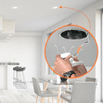 thumbnail image 2 of 8 Pieces Torsion Spring Clips Recessed Lighting, Metal Recessed Trim for Recessed Lighting Accessories, 2 of 6
