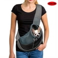 thumbnail image 5 of Travel Safely and Comfortably with Your Pet: Reflective Pet Sling Carrier, 5 of 5