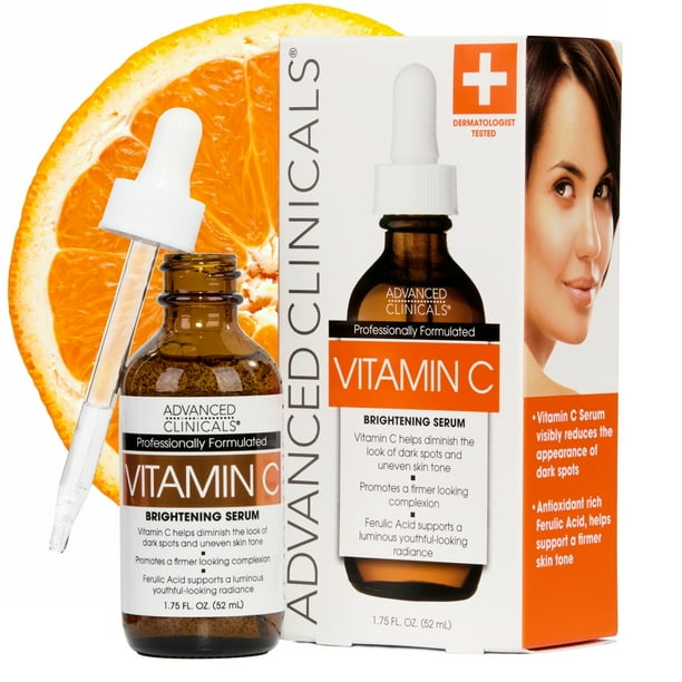 Advanced Clinicals Anti-Aging Vitamin C Face Serum 1.75 fl oz for