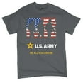 thumbnail image 5 of US Army Be All You Can Be T-shirt American Flag Military Veteran DD 214 Patriotic Armed Forces Licensed Men's Tee, 5 of 7