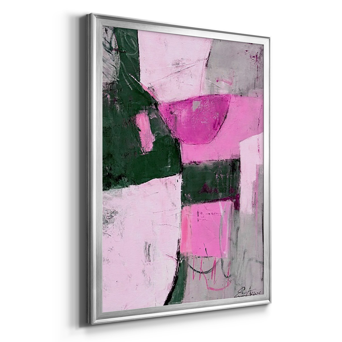 Party Mixer I Premium Framed Print, in Gold, Black, or Silver - Ready to Hang