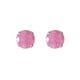 Precious Stars Bijoux en Argent Sterling 4,25 Mm Rose Glace Cubique Zircone Boucles d'Oreilles – image 1 sur 1