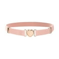 thumbnail image 1 of Ceintures Extensibles pour Enfants Filles Multicolores Ceintures de Taille Élastiques Ajustables avec Boucle en Forme de Cœur pour Uniforme Pantalon de Robe, 1 of 6
