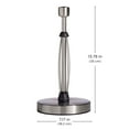 thumbnail image 4 of Kamenstein Brushed Stainless Steel Perfect Tear 7x17” x 13.78” Paper Towel Holder, 4 of 12