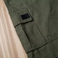thumbnail image 5 of hirigin Men's Sports Casual Cargo Shorts Drawstring Loose Elastic High Waist Short Pants with Pockets, 5 of 7