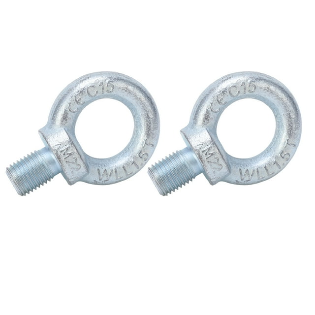 Eye Screw , Large Bearing Capacity Uniform Force Lifting Ring With Deep Thread For Marine For Machinery Devices M22