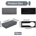 thumbnail image 4 of 10 Pcs Single Watch Box 5.7x2.6x1.2 Gray Watch Cardboard Box Watches Holder With Sponge Rectangular, 4 of 9