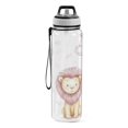 thumbnail image 2 of Sports Water Bottle 1000ML Tritan Food Grade Clear Water Bottle Fitness Outdoor Sports Bike Super Cute Cartoon Animals, 2 of 7