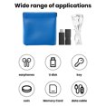 thumbnail image 3 of CSChome Storage Bag For Travel Lightweight Fake Leather Makeup Pouch Stylish Portable Storage for Home Travel, 3 of 7