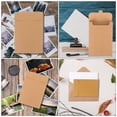 thumbnail image 1 of OUNONA 12Pcs Kraft Paper Envelopes Minimalist Design For Cards And Photos Storage Solution, 1 of 8