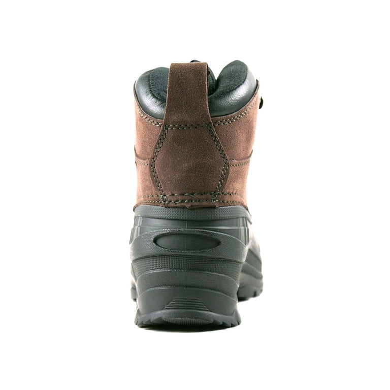 OwnShoe Mens Leather Waterproof Insulated Snow Duck Boots  display picture 1