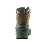 OwnShoe Mens Leather Waterproof Insulated Snow Duck Boots
