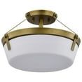 thumbnail image 5 of Nuvo Lighting - Rowen - 3 Light Semi-Flush Mount In Traditional Style-9.63, 5 of 16