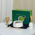 thumbnail image 1 of Fournitures de Cuisine Ensemble de Fouet à Matcha Ensemble de Matcha en Céramique Comprend Bol à Matcha Fouet à Matcha et Support Repos et Torchon 7 Pcs Kit de Matcha pour Amateurs de Matcha, 1 of 9
