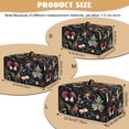thumbnail image 5 of ZIATUBLES Toaster Oven Cover Stain Resistant Appliance Protector with Top Handle Decorative Accessories for Modern Kitchen, Fits 22.5" x 18.5" x 13", Mushroom Leaf, 5 of 8